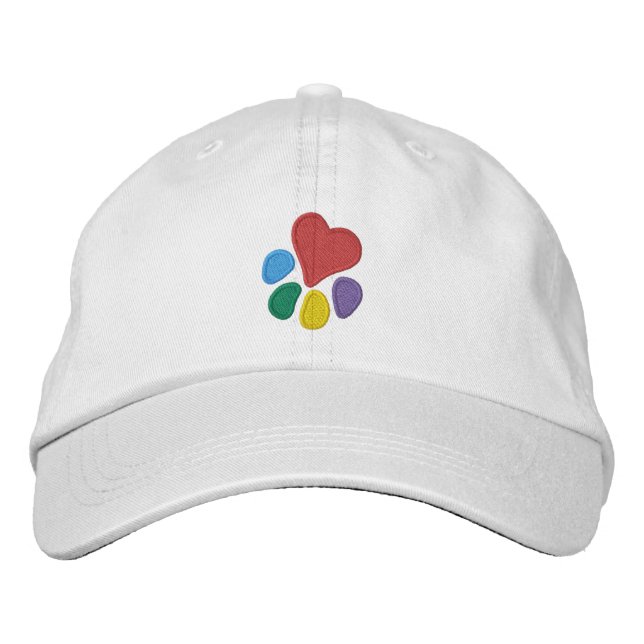 Gorra Bordada Animal Lover_Heart-Paw (Anverso)