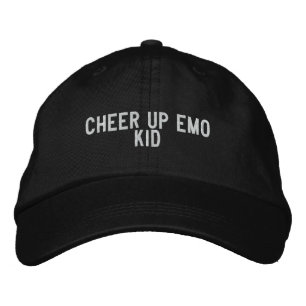 Gorra Bordada animar a emo kid