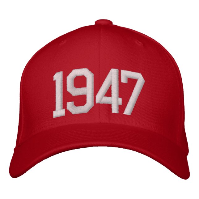 Gorra Bordada Año 1947 (Anverso)