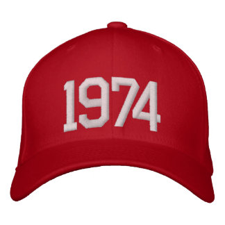 Gorra Bordada Año 1974