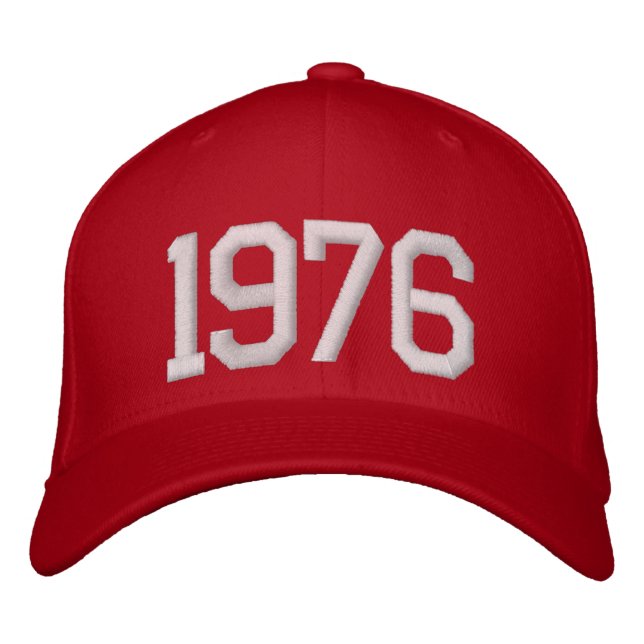 Gorra Bordada Año 1976 (Anverso)