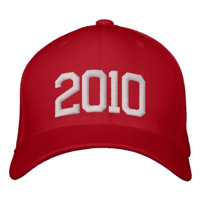 Gorra Bordada Año 2010 (Anverso)