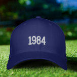 Gorra Bordada Año de Nacimiento Padre Embroidado Gorra, Flexfit<br><div class="desc">El Flexfit Blue Cap es un Gorra Minimalista bordado en 1984, año de nacimiento simple, ideal para los padres deportivos y de moda. 🦋 AVISO: el texto de la parte posterior. 🦋 Puede personalizar fácilmente el producto añadiendo su propio año y texto ("papá", "padre", "Mike"... ) para hacerlo completamente único....</div>