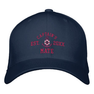 Gorra Bordada Año del personalizado de Mate Pink Lifesaver