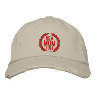 Gorra Bordada AÑO Personalizable para el bordado de nueva mamá