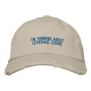 Gorra Bordada apalancamiento (2008)