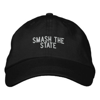 Gorra Bordada aplastar al estado