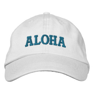 Gorra Bordada Aqua Aloha
