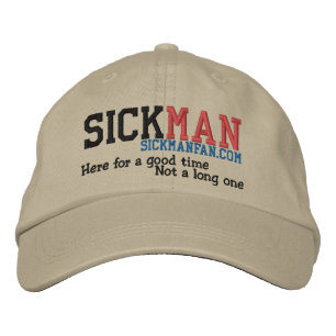 GORRA BORDADA AQUÍ POR UN BUEN TIEMPO