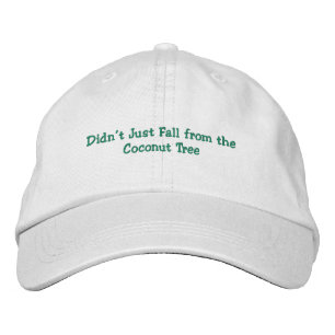 Gorra Bordada Árbol de coco de Kamala