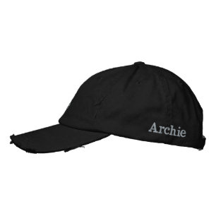 Gorra Bordada "Archie" nombre de hombre bordado,