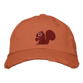 Gorra Bordada Ardilla