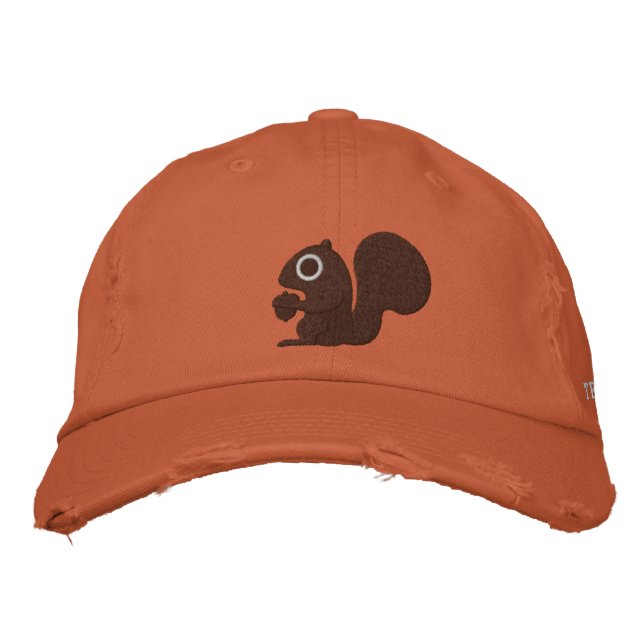 Gorra Bordada Ardilla (Anverso)