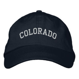 Gorra Bordada Armada de Cabo Ajustada por Embroidado de Colorado