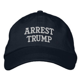 GORRA BORDADA ARREST TRUMP