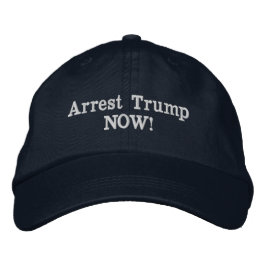 Gorra Bordada ¡Arresten a Trump AHORA!