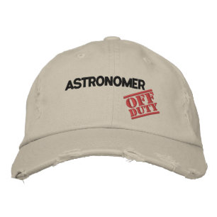 Gorra Bordada Astrónomo fuera de servicio
