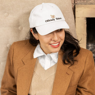 Gorra Bordada Ataques oficiales y Bodas, novia, moderna