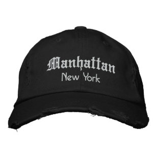 Gorra Bordada atrevido de manhattan