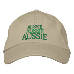 Gorra bordada Aussie, Aussie, Aussie