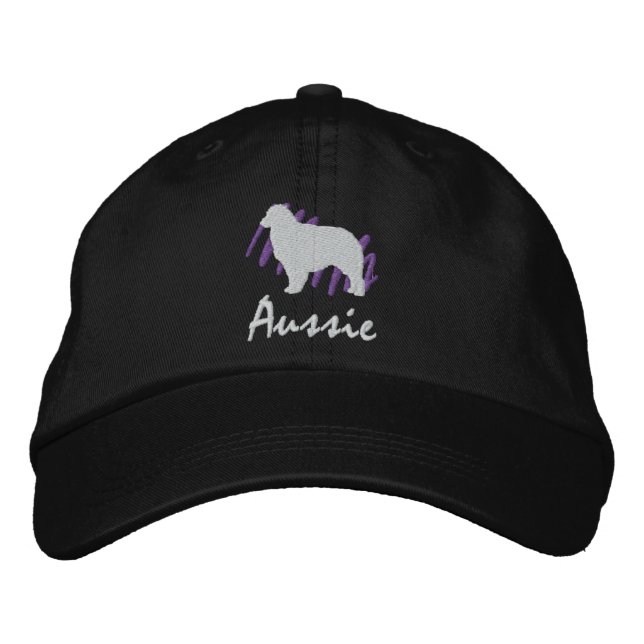Gorra Bordada Aussie resquebrajado (Anverso)