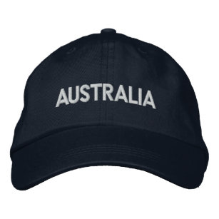 Gorra Bordada AUSTRALIA bajo diseño patriótico