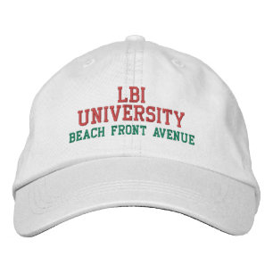 GORRA BORDADA AVENIDA FRENTE A LA PLAYA UNIVERSITARIA LBI