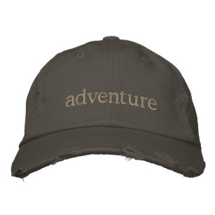 Gorra Bordada Aventura Viajes y Naturaleza Lover Textos Diseño