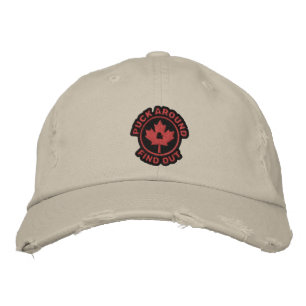 Gorra Bordada Averigua y descubre el bordado canadiense de hojas