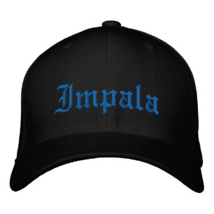 Gorra Bordada Azul de bajo piloto Chevy Impala