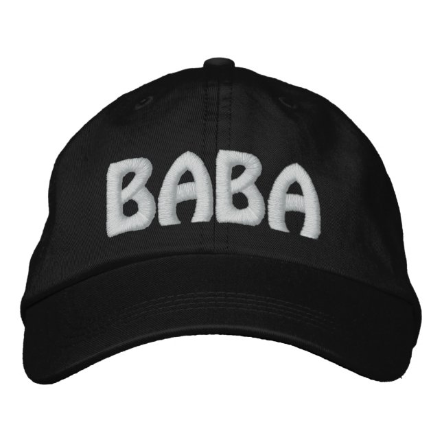 GORRA BORDADA BABA (Anverso)