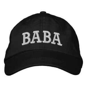 Gorra bordada BABA