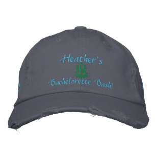 Gorra Bordada Bachelorette Bash I Blue