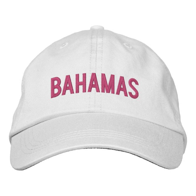 GORRA BORDADA BAHAMAS (Anverso)