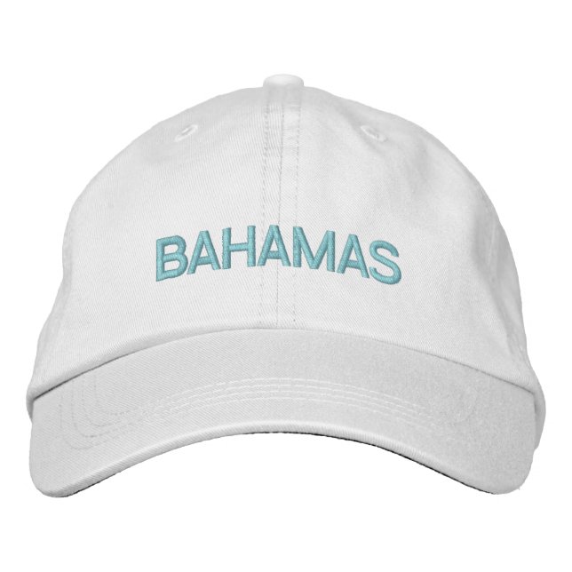 GORRA BORDADA BAHAMAS (Anverso)
