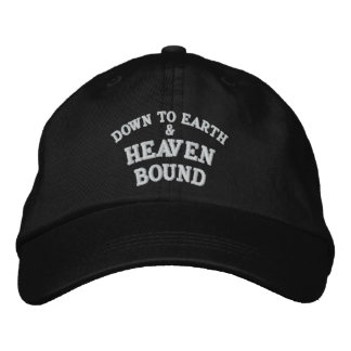 GORRA BORDADA BAJO LA TIERRA, Y, CIELO, ABURRIDO