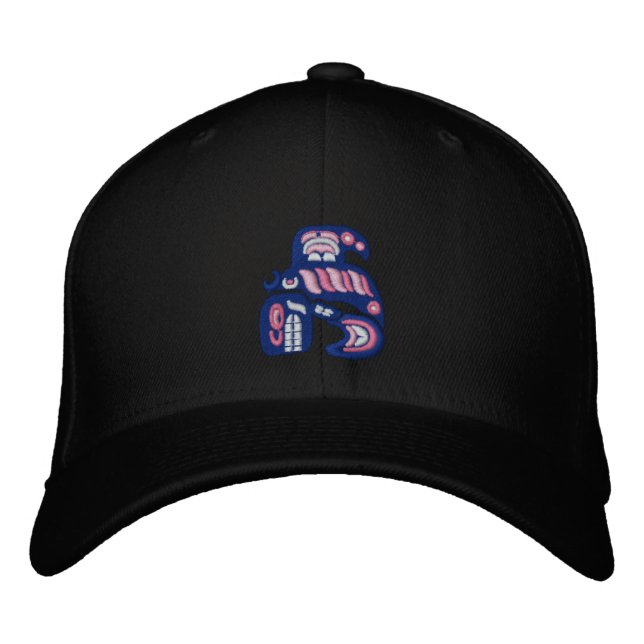 Gorra Bordada Ballena asesina de Haida (Anverso)