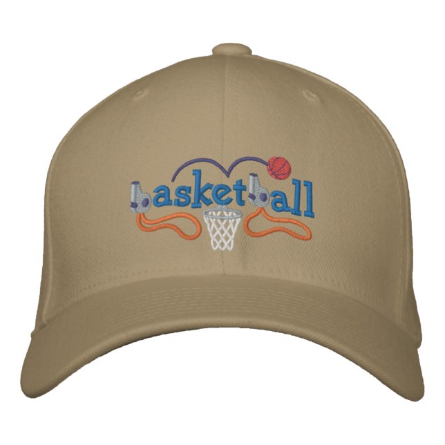 Gorra Bordada Baloncesto (Anverso)