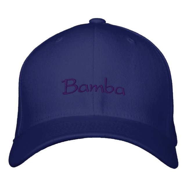 Gorra Bordada Bamba (Anverso)