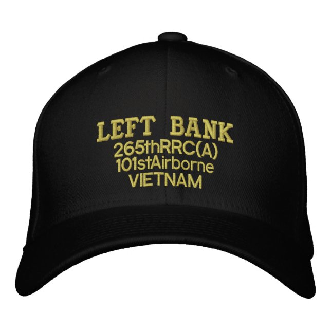 GORRA BORDADA BANCO IZQUIERDO, 265ª RRC(A) (Anverso)