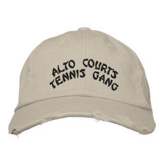 Gorra Bordada Banda de tenis de ALTO COURTS