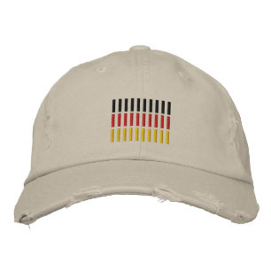 Gorra Bordada Bandera alemana bordada