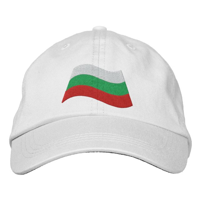 Gorra Bordada Bandera búlgara (Anverso)