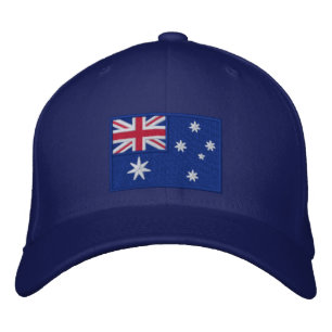 Gorra Bordada Bandera de Australia personalizada