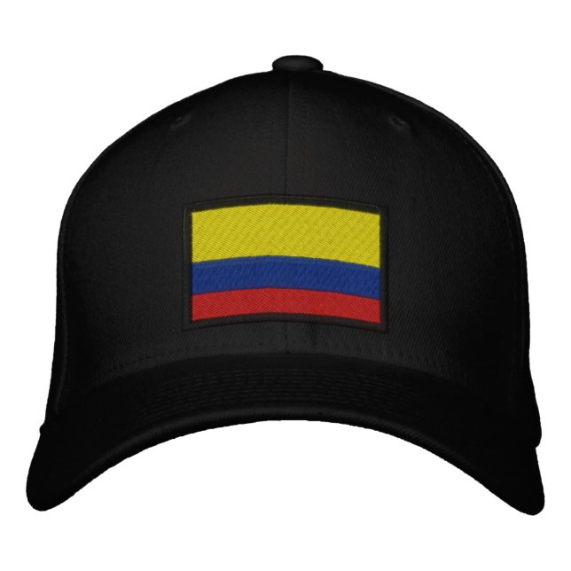 Gorra Bordada Bandera de Colombia (Anverso)
