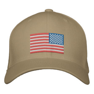 Gorra Bordada Bandera de Estados Unidos - Invertida