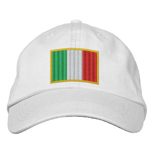 Gorra Bordada Bandera de Italia