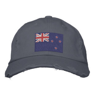 Gorra Bordada Bandera de Nueva Zelanda