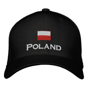 Gorra Bordada Bandera de Polonia