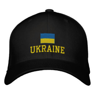Gorra Bordada Bandera de Ucrania